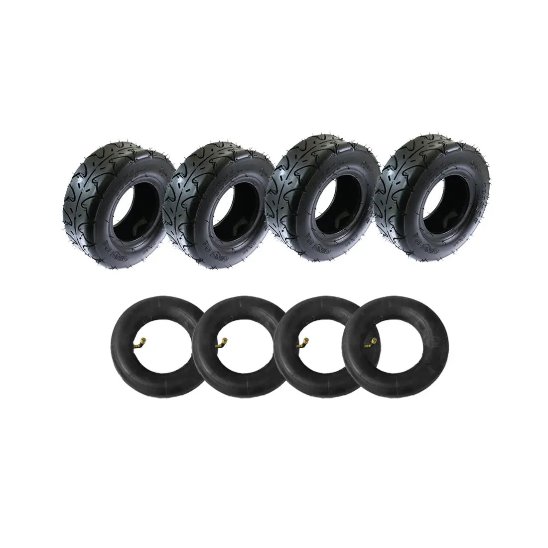 Pneu large de 8 pouces