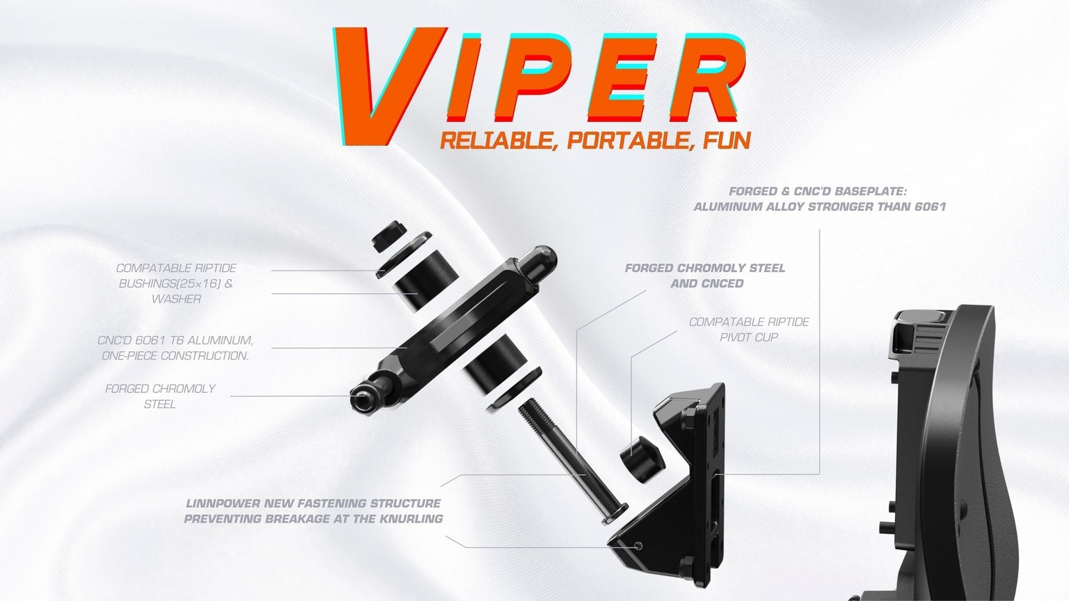 VIPER Electric Shortboard