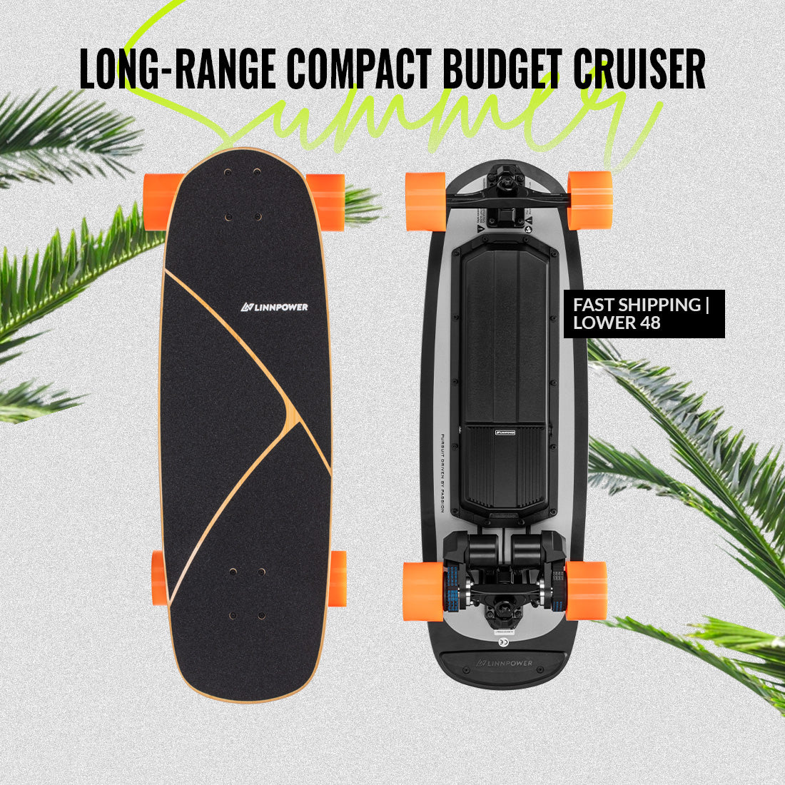 LINNPOWER Mini 5 Electric Shortboard