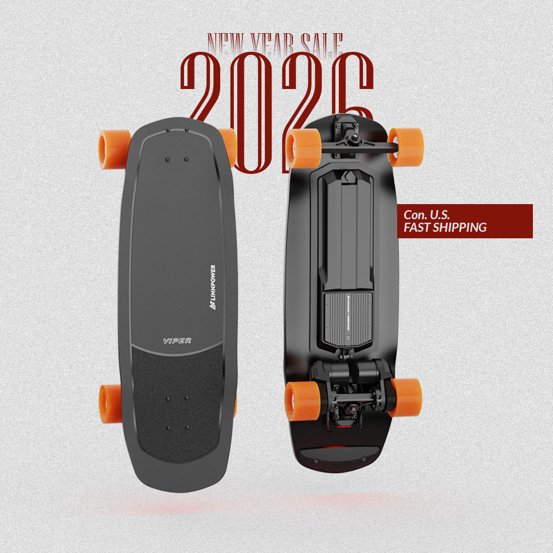 LINNPOWER VIPER - Electric Shortboard