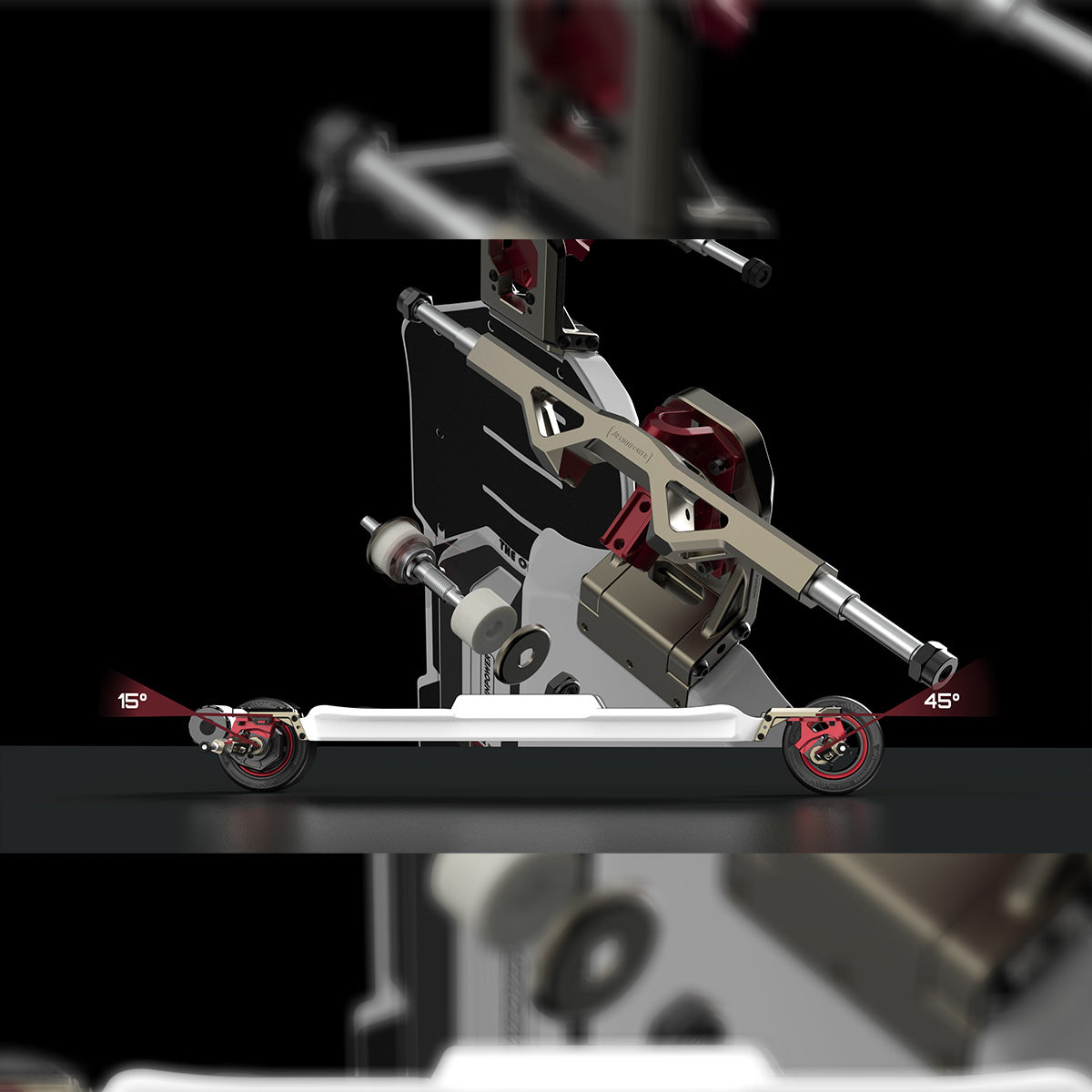 RaceAxis™ Pivot Truck | 5-Axis CNC 7075-T651 Racing Truck | LINNPOWER
