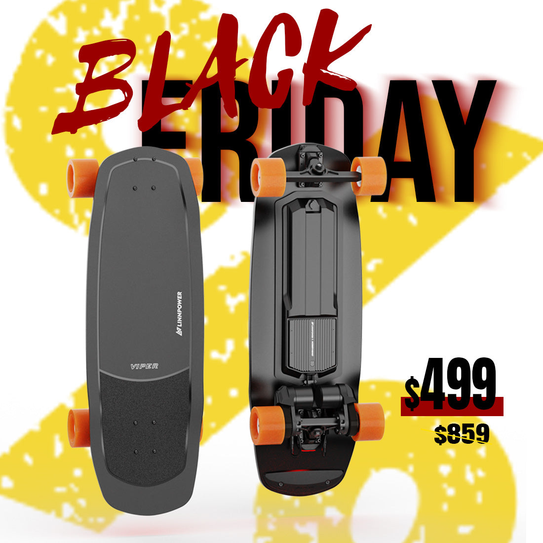 LINNPOWER VIPER - Electric Shortboard