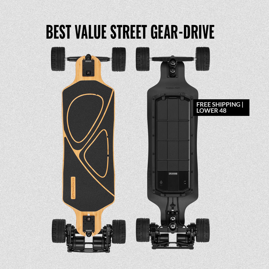 LINNPOWER ZEPHYR- Electric Streetboard